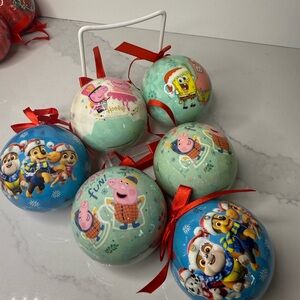 6 Hallmark Disney’s MISCELLANEOUS Mystery Christmas Ornament Preloved